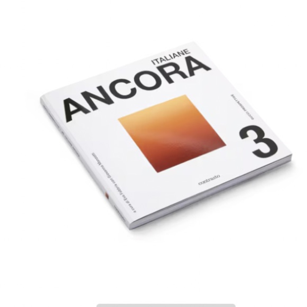 Gucci Italiane Ancora Book with White and Orange Cover